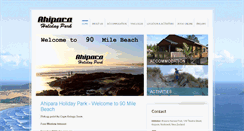 Desktop Screenshot of ahiparaholidaypark.co.nz
